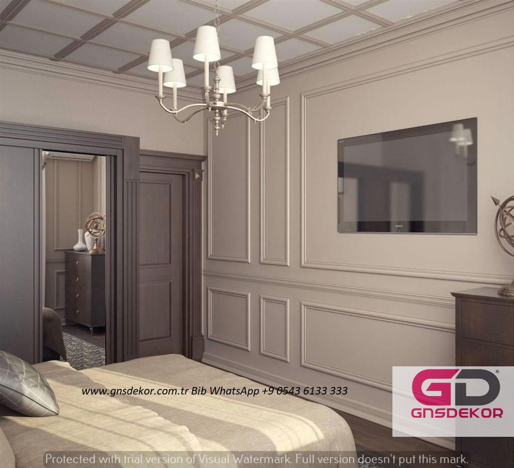 yatak odası duvar çıtası