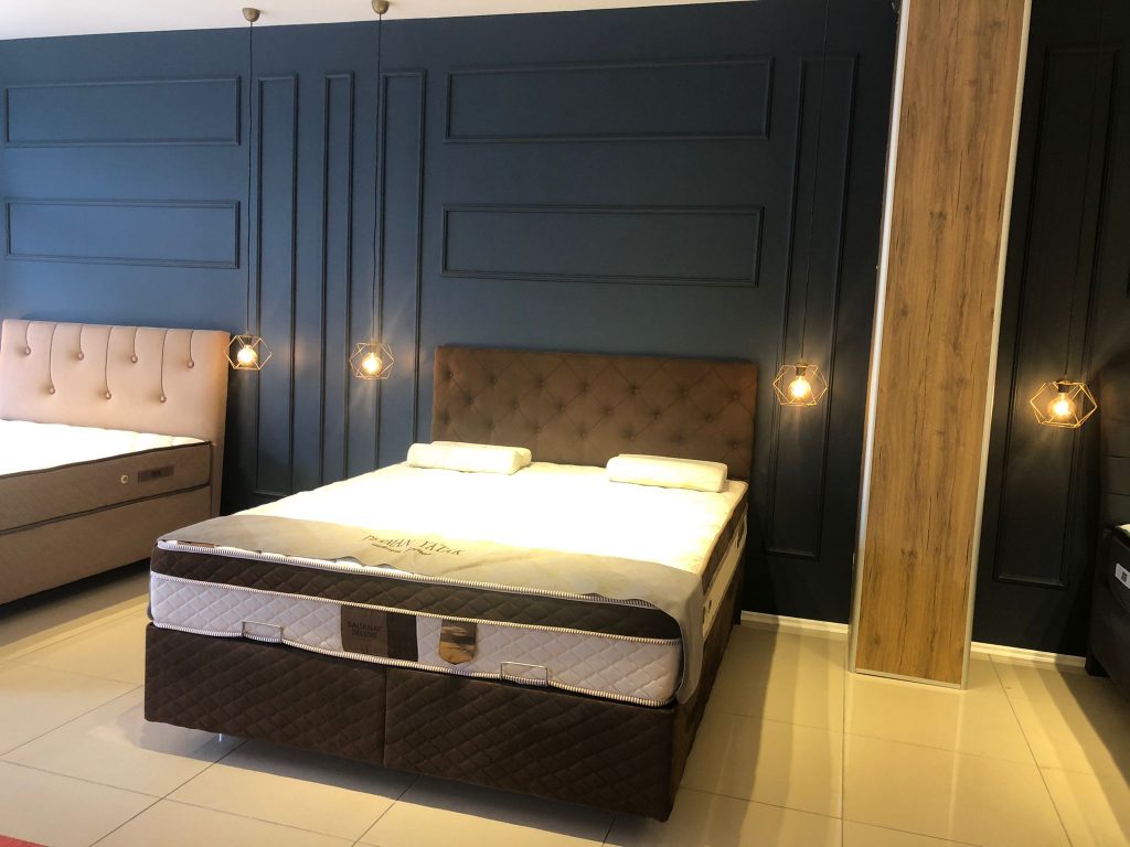 Duvar çıtası Yatak odası